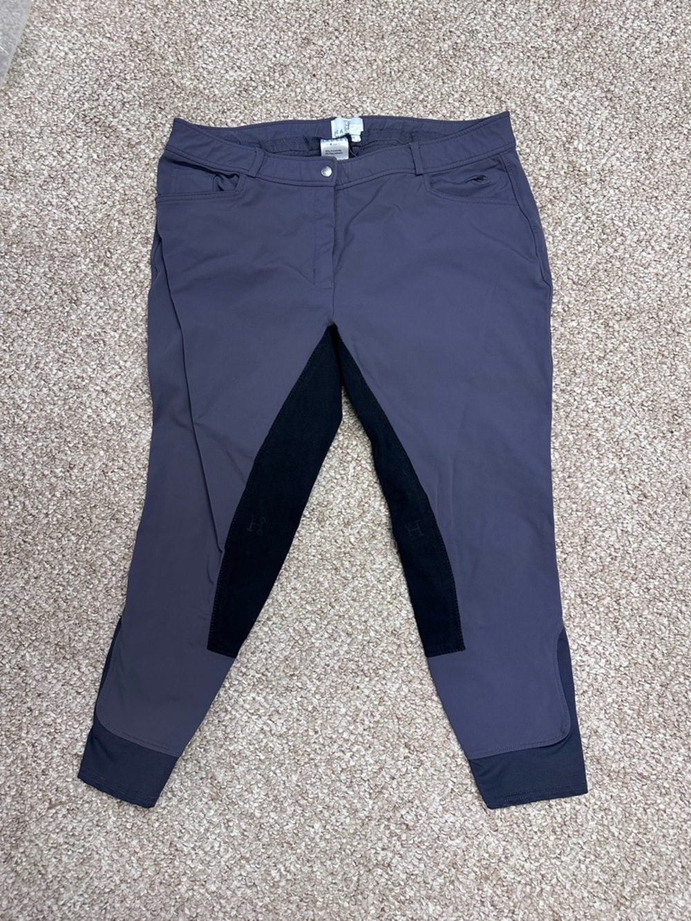 Women's Gray Riding Breeches Hadley by Smart Pak 42R